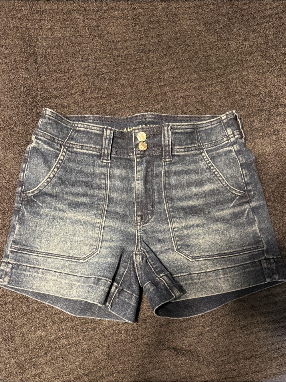 American Eagle Outfitters Women's Blue Denim Shorts